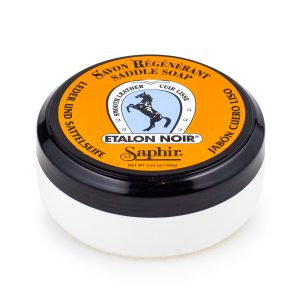 Мыло для чистки кожи Saphir Etalon Noir SADDLE SOAP, 100мл.