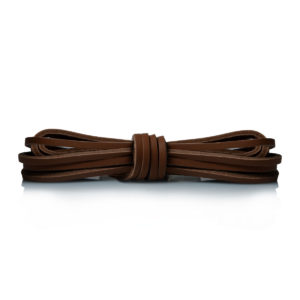 Кожаные шнурки Saphir 120см. (37 средне-коричневый)