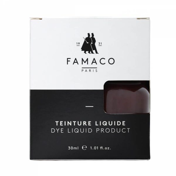 Укрывная краска для кожи, FAMACO, темно-коричневый, 30 мл