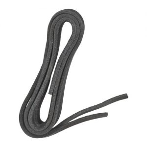 Кожаные шнурки FAMACO, черные, 120 см