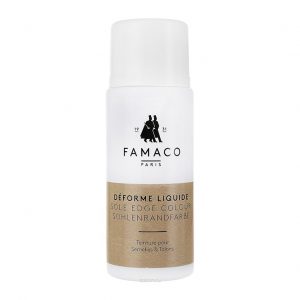 Краска для подошвы, Famaco SOLE EDGE COLOR, темно-коричневая, 50 мл