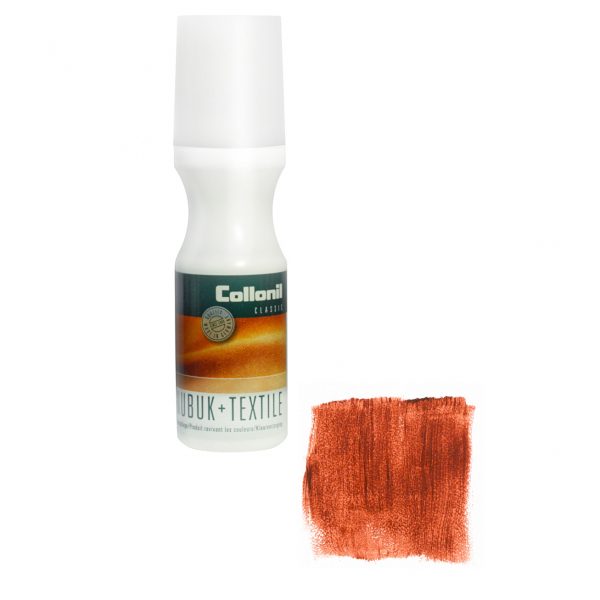 Краска для нубука и текстиля Collonil Nubuk Textile /330 коричневый коньяк/