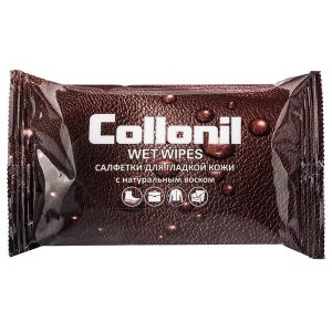 Салфетки для ухода за гладкой кожей Collonil Wet Wipes, 15 шт.