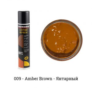 Аэрозоль-краситель для гладкой кожи Leather Refresh, 200мл. (amber brown)