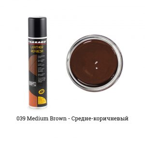Аэрозоль-краситель для гладкой кожи Leather Refresh, 200мл. (средне-коричневый)