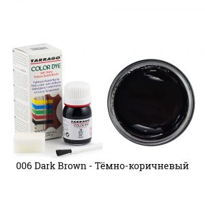Укрывная краска Tarrago COLOR DYE, водно-восковая, 25мл. (темно-коричневый)