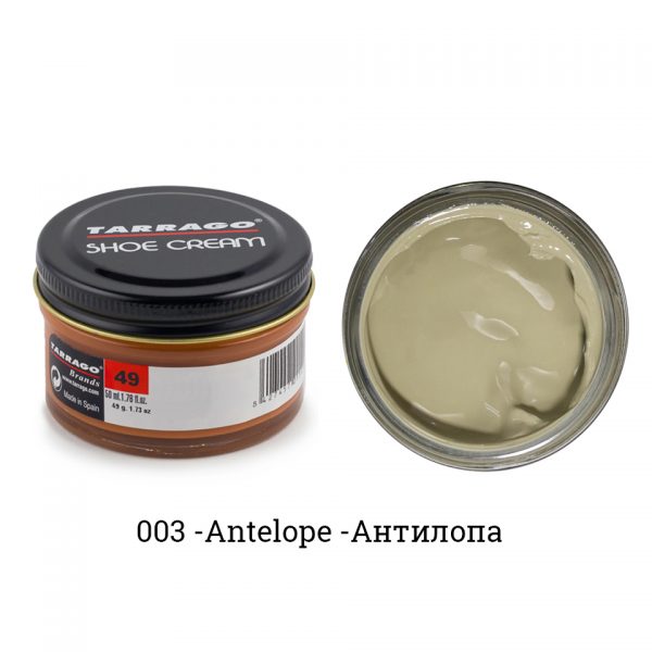 Крем Tarrago SHOE Cream 50мл. (antelope)
