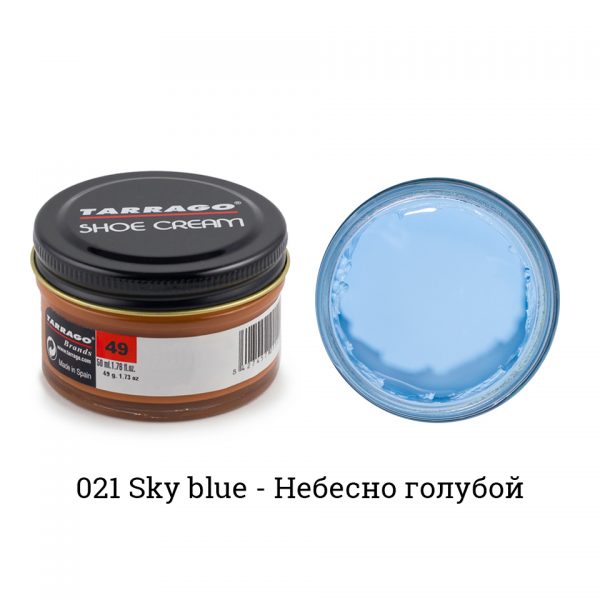 Крем Tarrago SHOE Cream 50мл. (sky blue)
