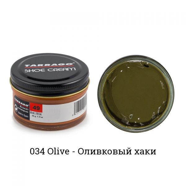 Крем Tarrago SHOE Cream 50мл. (olive)