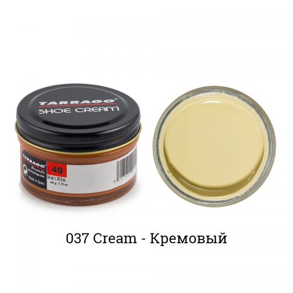Крем Tarrago SHOE Cream 50мл. (кремовый)