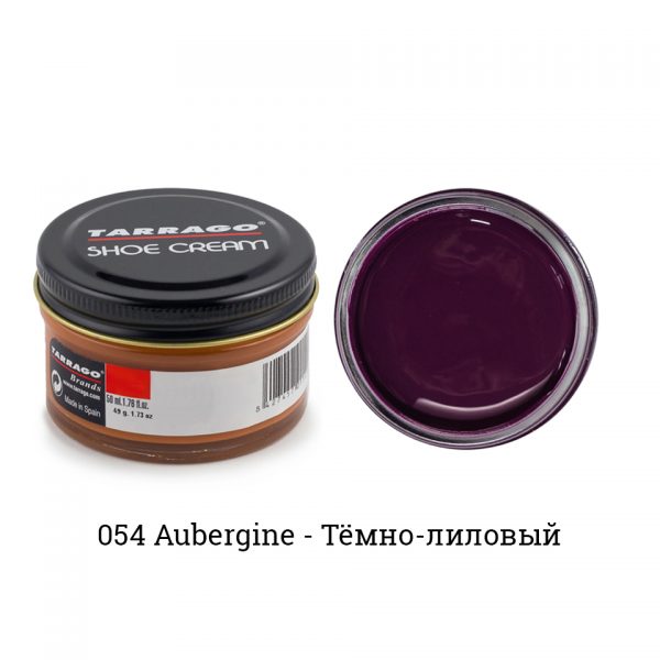 Крем Tarrago SHOE Cream 50мл. (aubergine)