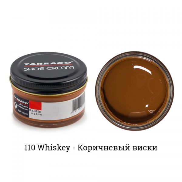 Крем Tarrago SHOE Cream 50мл. (whiskey)