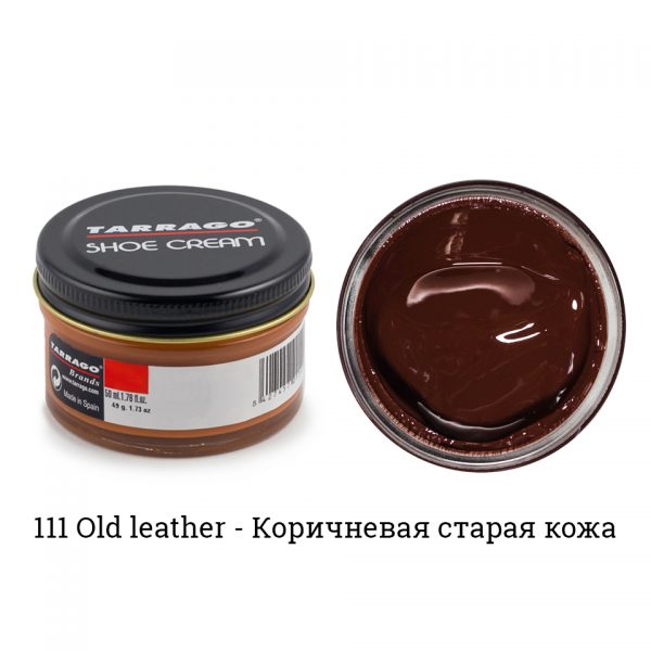 Крем Tarrago SHOE Cream 50мл. (old leather)