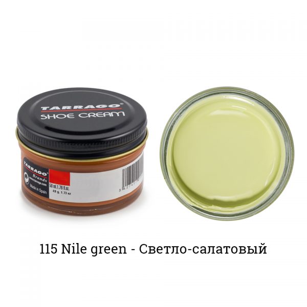 Крем Tarrago SHOE Cream 50мл. (nile green)