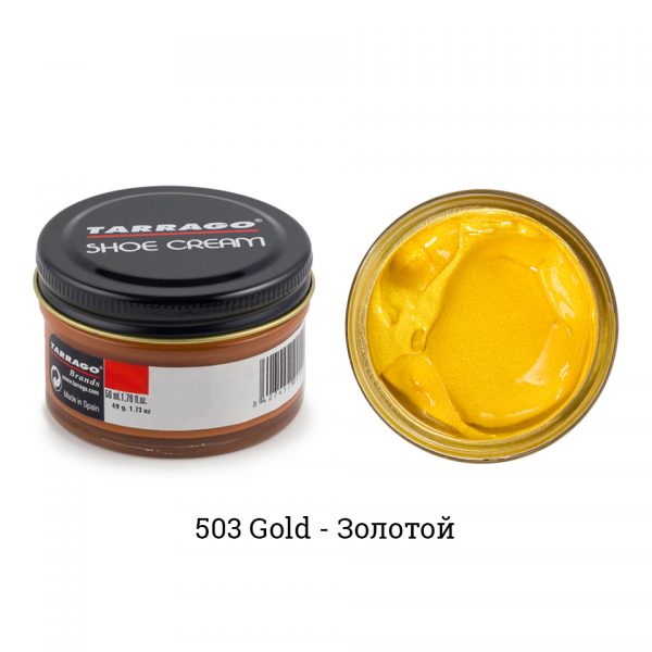 Крем Tarrago SHOE Cream 50мл. (gold)