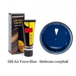 Крем для обуви в тюбике Tarrago, БОЛЬШОЙ, 75мл. (air force blue)