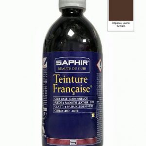 Проникающий краситель Saphir Teinture Francaise, 500мл (brown)