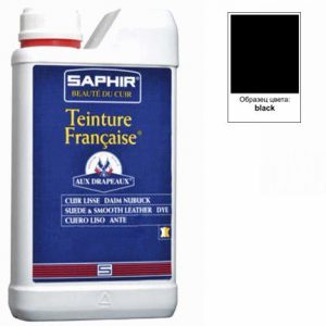 Проникающий краситель Saphir Teinture Francaise, 1000мл (черный)