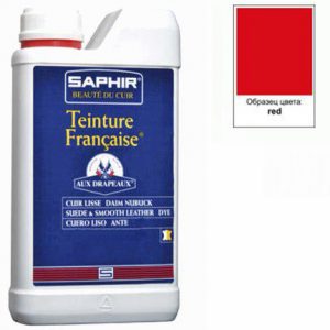 Проникающий краситель Saphir Teinture Francaise, 5000мл (красный)