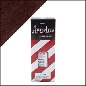 Темно-коричневая краска для замши и нубука Angelus Suede Dye 3 oz – Dark Brown 018