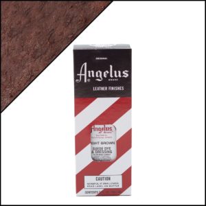 Светло-коричневая краска для замши и нубука Angelus Suede Dye 3 oz – Light Brown 021