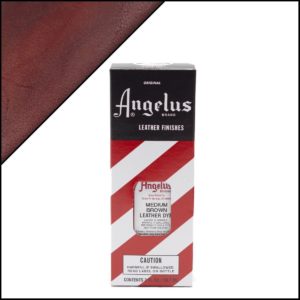 Коричневая краска для кожаных кроссовок Angelus Leather Dye 3 oz – Medium Brown 023