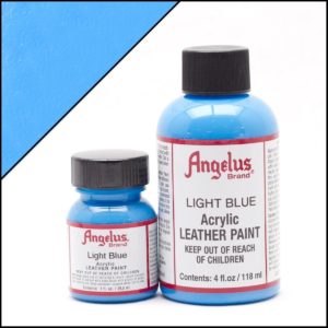 Светло-голубая краска для кроссовок Angelus 1 oz, укрывная – Light Blue 041