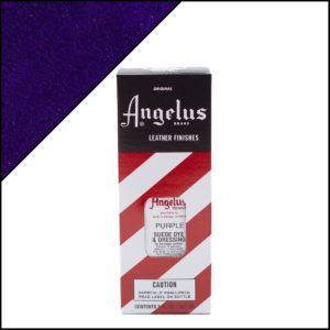 Фиолетовая краска для замши и нубука Angelus Suede Dye 3 oz – Purple 047