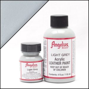 Светло-серая краска для кроссовок Angelus 1 oz, укрывная – Light Grey 082