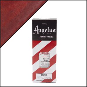 Коричневая краска для кожаных кроссовок Angelus Leather Dye 3 oz – Bismark Brown 091