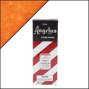 Медово-оранжевая краска для кожаных кроссовок Angelus Leather Dye 3 oz – Honey 094