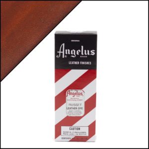Коричневая краска для кожаных кроссовок Angelus Leather Dye 3 oz – Russet 095