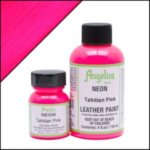 Кислотно-розовая краска для кроссовок Angelus Neon 1 oz – Tahitian Pink 121