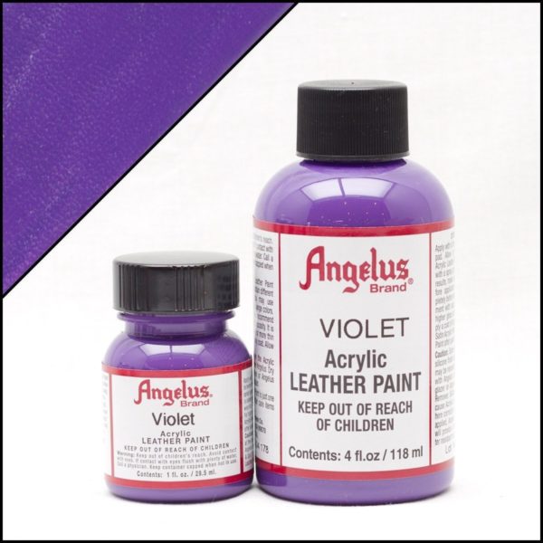 Фиолетовая краска для кроссовок Angelus 1 oz, укрывная – Violet 178