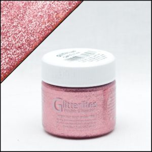 Розовая краска для кроссовок с блёстками Angelus Glitter – Candy Pink 230