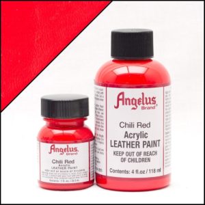 Красная краска для кроссовок Angelus 1 oz, укрывная – Chili Red 260