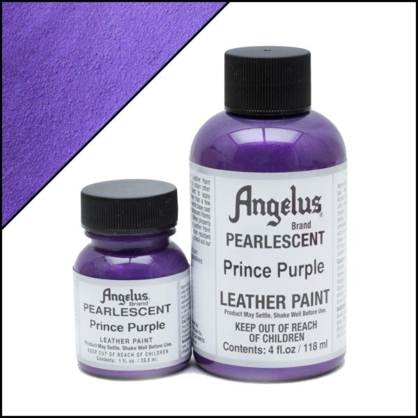 Фиолетовая краска для кроссовок Angelus Pearlescent 4 oz (118 мл) – Prince Purple 453