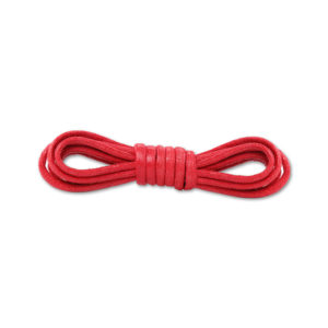 Круглые вощеные шнурки 90см- Красные