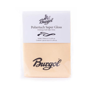 Полировочная салфетка для глассажа Burgol Polishing Cloth Super Gloss 60 x 15 cm, 3 шт.