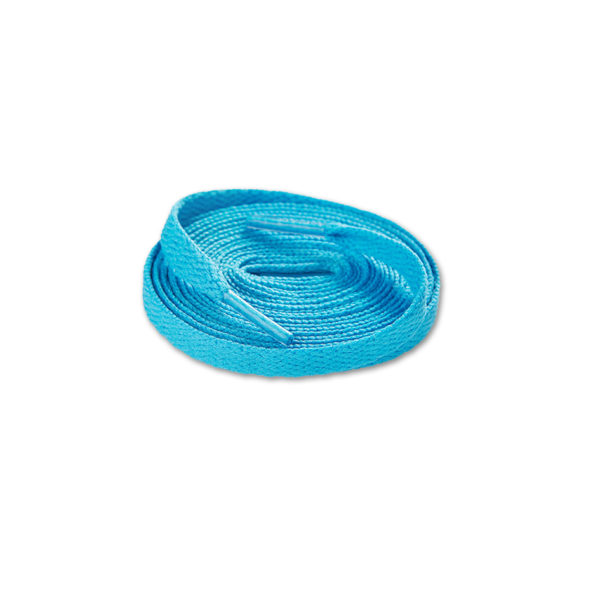 Шнурки плоские 120см – Голубые