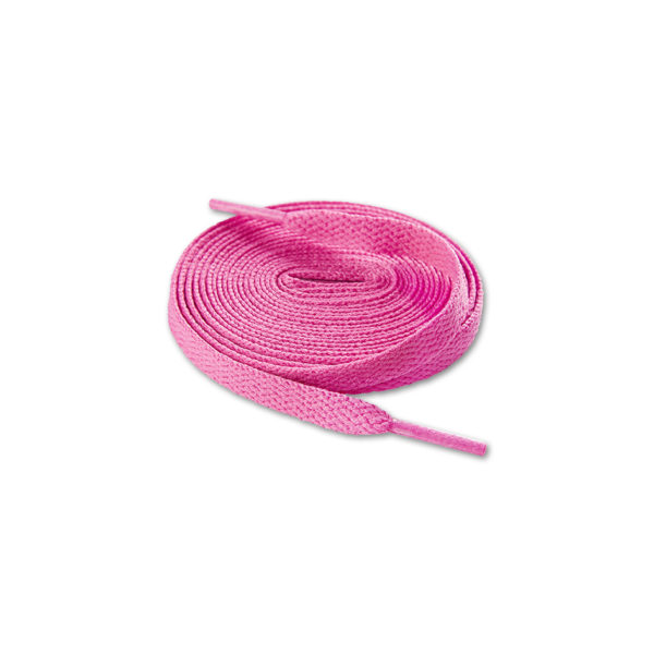 Шнурки плоские 120см – Розовые