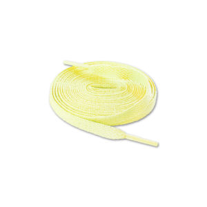 Шнурки плоские 120см – Светло желтые