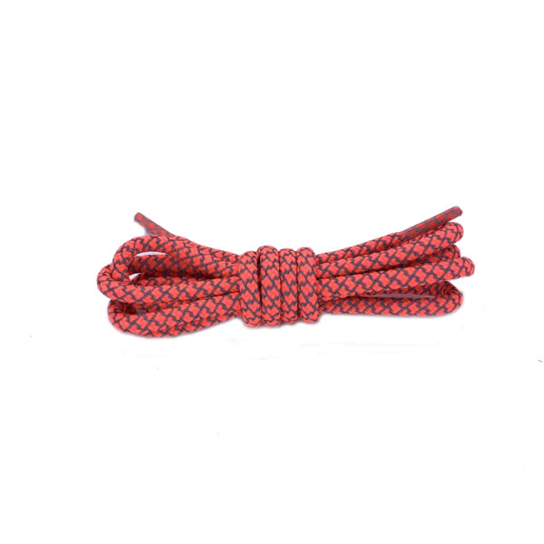 Круглые светоотражающие шнурки 120см – Ярко-розовые