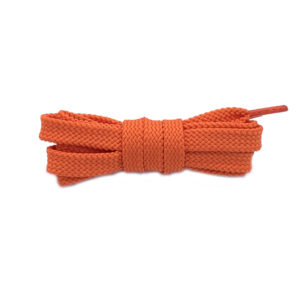 Плоские шнурки 120 см – Оранжевые